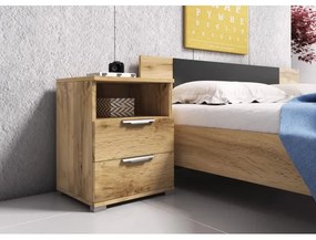 Nočný stolík NED dub wotan