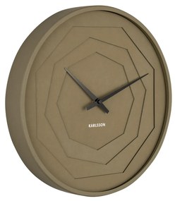 Nástenné hodiny Karlsson KA5850, machovo zelená 30cm