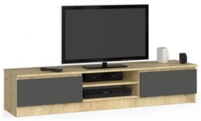 TV stolík RTV 160 artisan oak/šedý grafit