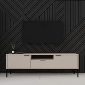 TV komoda 175 AUSTIN kašmír/ čierna