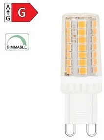 Diolamp SMD LED Capsule číra 5W/G9/230V/4000K/420Lm/360°/Dim