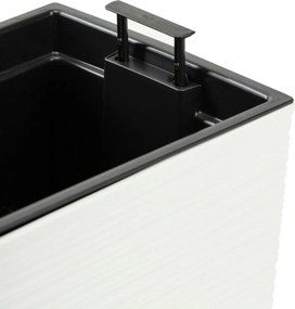 PLASTOVÝ KVETINÁČ BLOOM RIFLO 36X56X20 CM KRÉMOVÁ