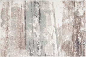 Koberec, hnedá/béžová/modrá, 200x285, SANFORD TYP 1