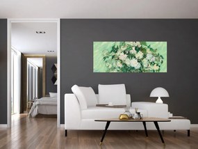 Obraz - Vincent van Gogh, Roses, reprodukcia (120x50 cm)