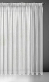 ZÁCLONA NA PÁSKE LOARA 300X270 CM BIELA