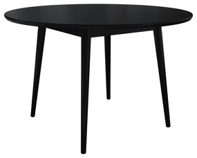 Okrúhly stôl Botiler FI 120, Farby: čierna