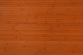 Oranžová bambusová rohož za posteľ - metráž Šírka rohože: 70 cm, Dĺžka rohože: 1200 cm