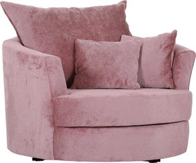 XXXLutz KRESLO, textil, staroružová Carryhome - Kreslá - 001877057101