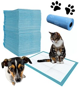 Hygienická supersavá podložka pre domácich miláčikov 60 x 90 cm - 50 ks