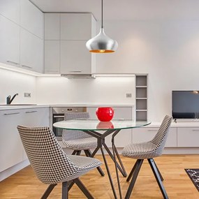 Závesný luster DODO 1xE27/40W/230V matný chróm