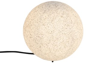 Moderná vonkajšia lampa sivá 25 cm IP65 - Nura