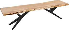 XXXLutz LAVICA, kov, drevo, 175/45/40 cm Landscape - Lavice - 001630015902