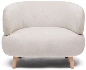 Béžové ženilkové kreslo Luisa – Kave Home
