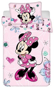 XPOSE® Obliečky do postieľky MINNIE - Flowers 02