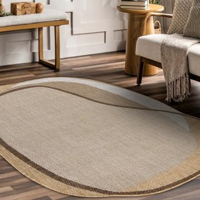 Koberec ORGANIC 2123 naturálny / krémový / sivý