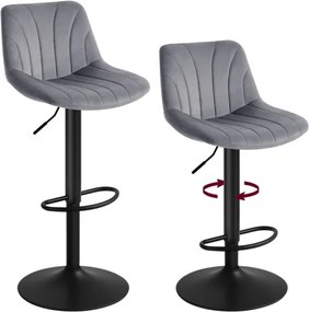 Set dvoch barových stoličiek LJB161GN01 (2ks)