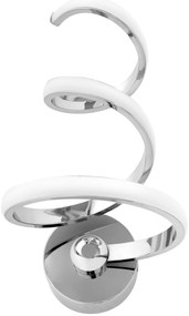 Toolight - LED nástenná lampa SPRING UP APP831-W, chrómová, OSW-09183