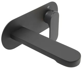 Umývadlová batéria SAT Fusion vrátane podomietkového telesa matná čierna SATBSFU101CPC, 1 ks