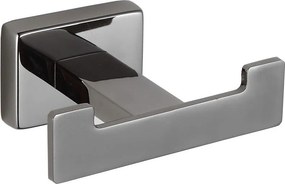 Mexen Arno, dvojitý háčik na uterák, čierny chróm, 7020735-73