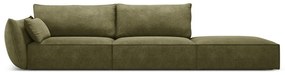 Zelená leňoška (ľavý roh) Vanda – Mazzini Sofas