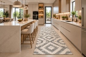 Koberec Gold WHITE 1204/19 rozmery koberec: 120x170 cm