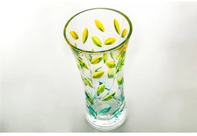 KRIŠTÁĽOVÁ VÁZA BOHEMIA PRESTIGE LAURUS SUMMER 300MM