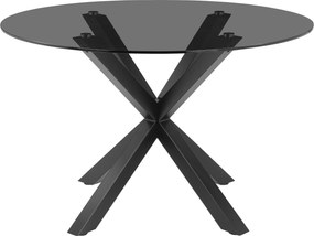 XXXLutz JEDÁLENSKÝ STÔL, sivá, čierna, 119/75,5 cm P & B - Stoly - 002465008301