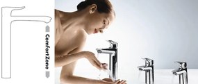 Hansgrohe Focus E2, umývadlová batéria s otočným výtokom, chrómová, 31519000