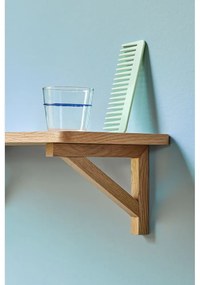 Polica v dekore duba v prírodnej farbe 60 cm Arki – Hübsch