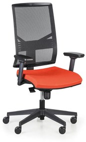 Antares Kancelárska stolička OMNIA, oranžová