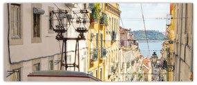 Obraz - Lisabon (120x50 cm)
