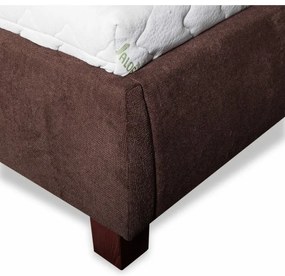 Posteľ čalúnená VALERIA LUX + lamelový rošt + matrac EMI