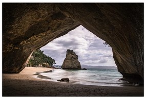 Obraz z jaskyne, Nový Zéland (90x60 cm)