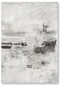 Plátno maľba Grey Abstract