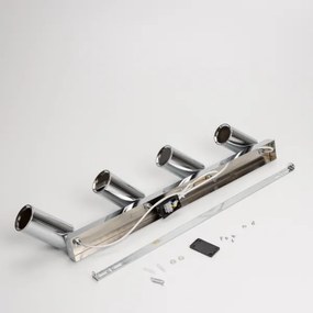 Brilagi - Kúpeľňové bodové svietidlo SELE 4xGU10/30W/230V IP44 lesklý chróm