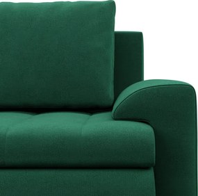 Sedacia súprava FORESTA ULL Kronos v tvare U fľaškovo zelená