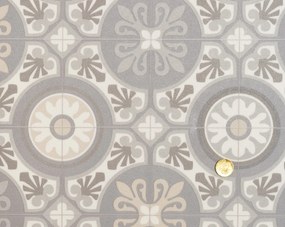 Beaulieu International Group, PVC podlaha - lino Domo 2162, na mieru, šíře 4m, šedá, bez podkladu, kuchyňa