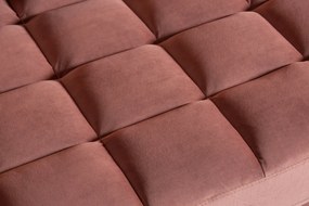 Pohovka COZY VELVET 220 cm staroružový zamat