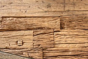 Jedálenský stôl Barracuda X 220cm natural so sklom