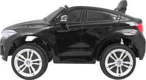 Ramiz Detské elektrické autíčko BMW X6M - čierne SUV + diaľkové ovládanie
