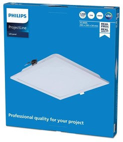 Philips ProjectLine LED panel biela 4 000K 30x30cm