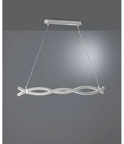 Reality - LED Luster na lanku WAVE LED/16W/230V + LED/9W