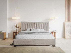 Manželská posteľ 180 cm Batam 180 (s roštom) (béžová + hnedá). Akcia -19%. Vlastná spoľahlivá doprava až k Vám domov. 1098910