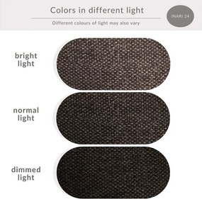 Hnedá boxspring posteľ s úložným priestorom 200x200 cm Caya – Maison de Rêve