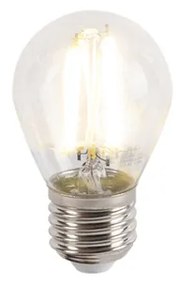 Inteligentná stolná lampa mosadz s zeleným sklom vrátane Wifi P45 - Banker