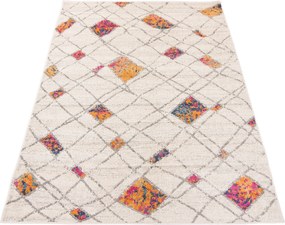 TA Koberec A892A BIELA/ORANŽOVÁ DENVER FAA