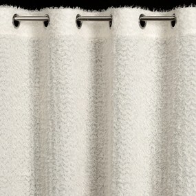 ZÁVES NA KRÚŽKOCH EVA MINGE TIFFANY 135X250 CM KRÉMOVÁ