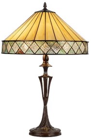 Lampa Tiffany kolekcia ATRIA PEACOCK 60*Ø40 2*E27