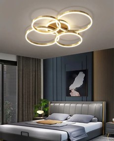 Toolight Toolight, LED stropné svietidlo APP1057-C, zlatá, OSW-08884