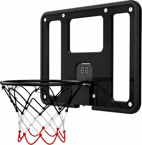 LEAN Toys Závesný basketbalový kôš s tabuľou, počítadlom bodov, svetlami a zvukmi